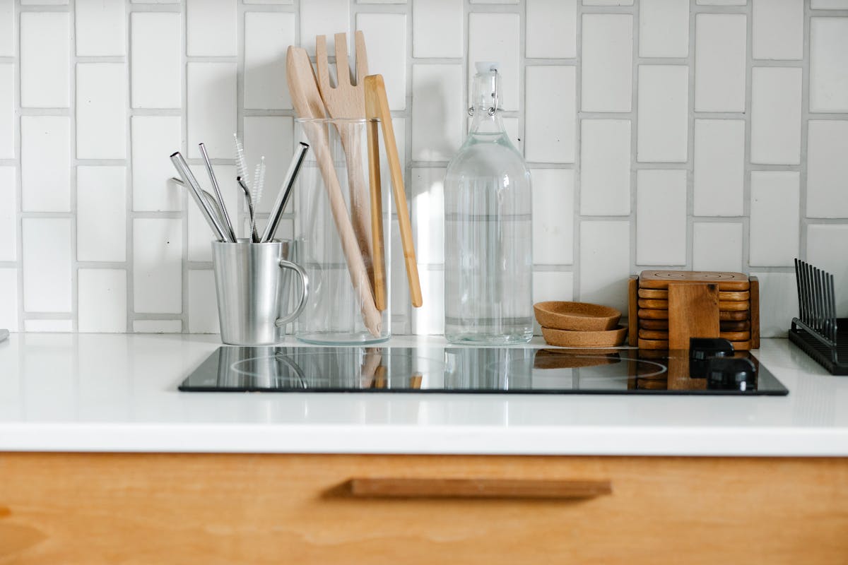 Spotless, freshly cleaned kitchen